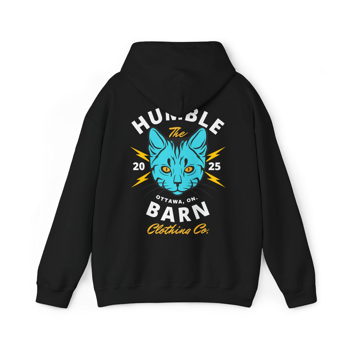 ELECTRIC BARN CAT HOODIE