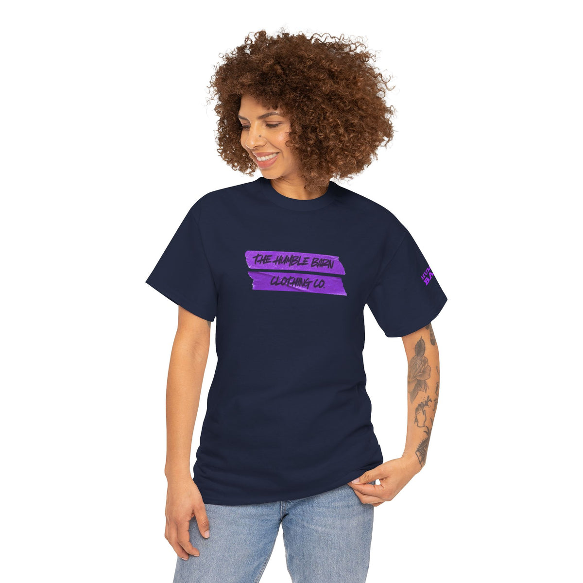 THBCC PURPLE TAPE TEE
