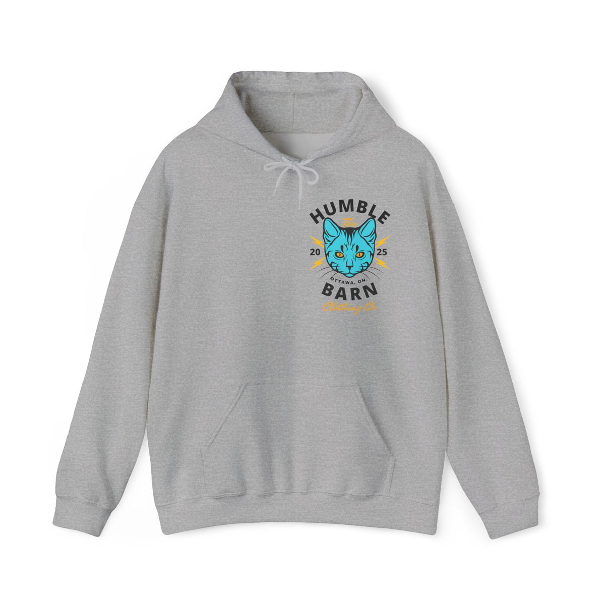 ELECTRIC BARN CAT HOODIE