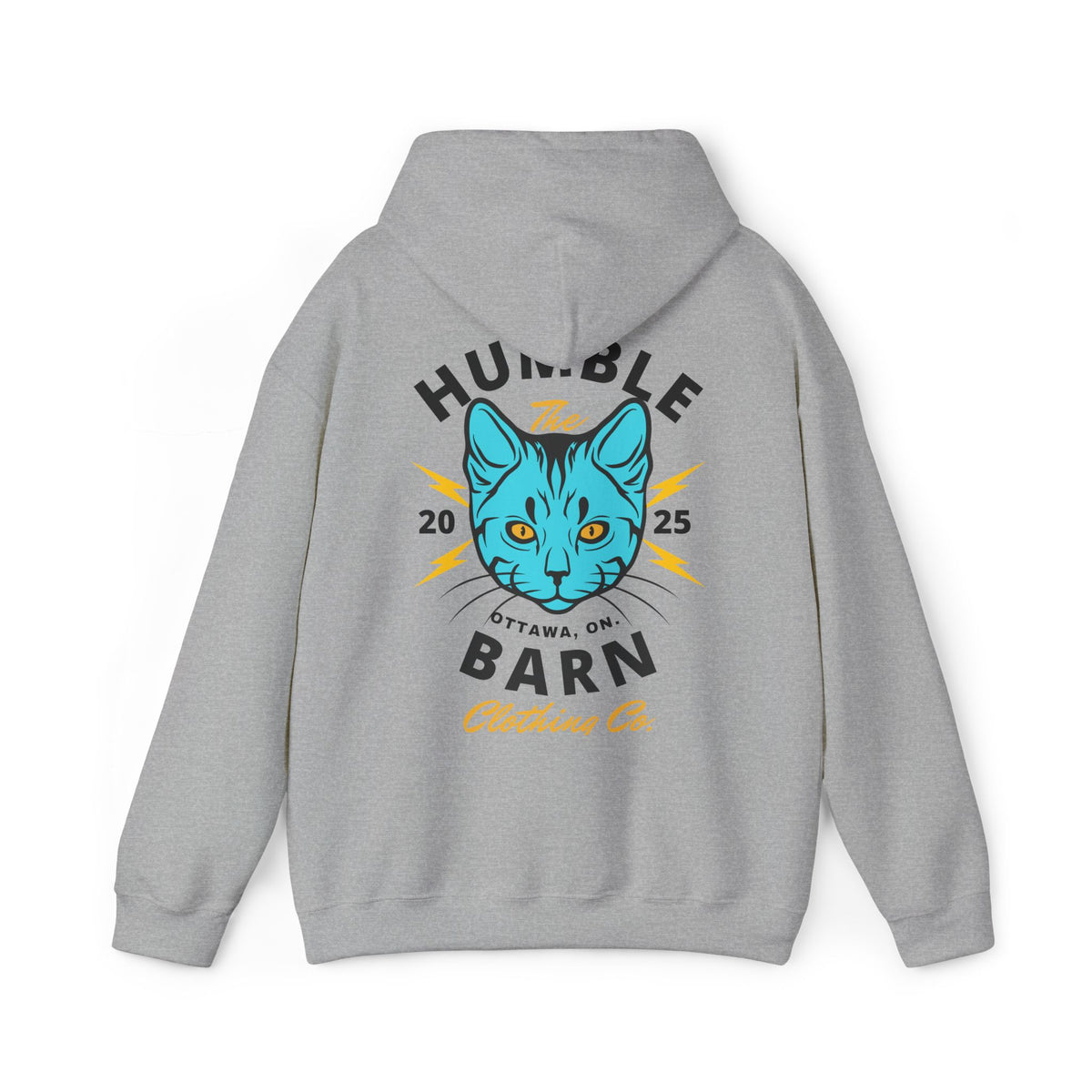 ELECTRIC BARN CAT HOODIE